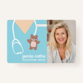 Pediatric Nurse Photo Badge (Voorkant)