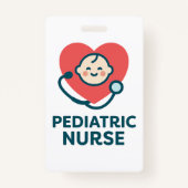Pediatric Nurse Vital Signs Badge Buddy (Dos)