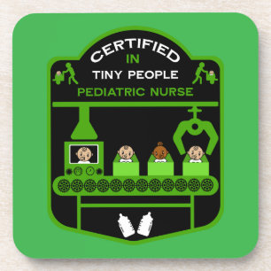 Pediatric Nurse Waardering geschenken Bier Onderzetter
