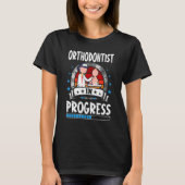 Pediatrician In Progress Trainee Student T-shirt (Voorkant)