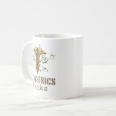 Pediatrics Rock Pediatricia Caduceus Mok (Voorkant links)