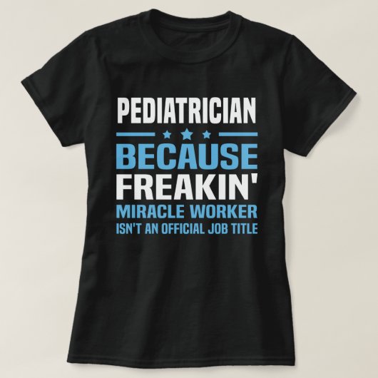 pediatricus t-shirt (Design voorkant)