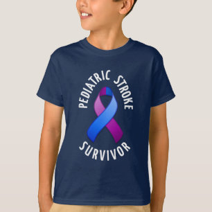 Pediatrische beroerte Survivor Dark Shirt