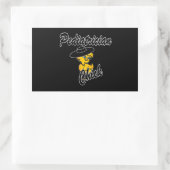 Pediatrische meid Chick #4 Rechthoekige Sticker (Tas)