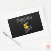 Pediatrische meid Chick #4 Rechthoekige Sticker (Envelop)