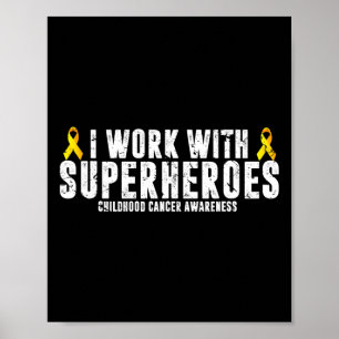 Pediatrische oncologie RN oncoloog ribbon Poster