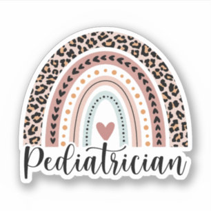Pediatrische regenboog, Gift for Pediatricia Sticker