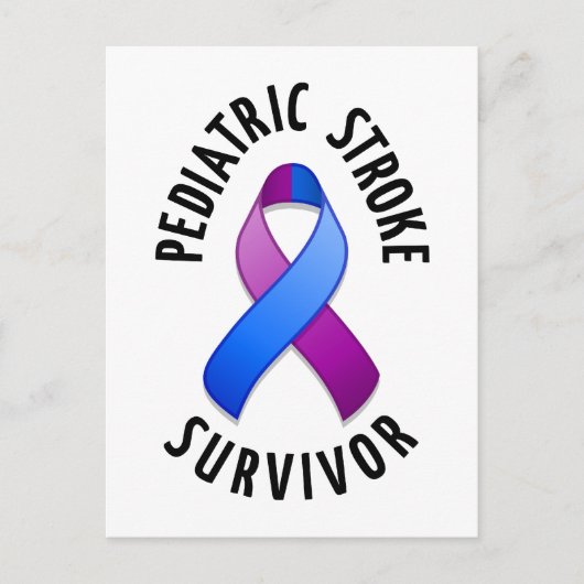 Pediatrische Stroke Survivor Briefkaart (Voorkant)