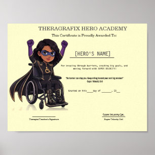 Pediatrische therapie Snelheid & Coördinatie Award Poster