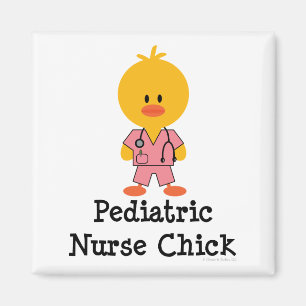 Pediatrische verpleegster Chick Magnet Magneet