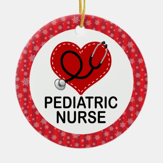 Pediatrische zustbaan Gift Ornament (Voorkant)