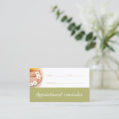 Pedicure Clou Pedicurist Prochaine Visite Carte de (Debout devant)