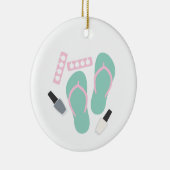 pedicure keramisch ornament (Rechts)