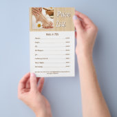 Pedicure Nail Pedicurist Feet Spa Bamboo Flyer (Hand)