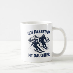 Pedo aan mijn dochter Funny Skiën Koffiemok