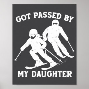 Pedo door mijn dochter Lustige Skid vader Skireis Poster