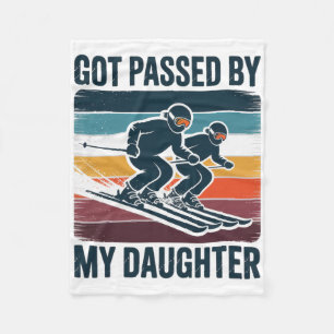 Pedo door mijn dochter papa grappig trots wintersp fleece deken