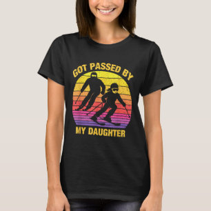 Pedo Grappige Ski Familie Mijn Dochter T-shirt