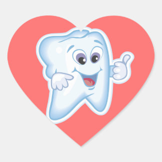 Pedodontist Pedodontist Pedodonatiestand Hart Sticker