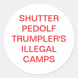 Pedolf Trumpler illegale kampen Hankamer Artjunkha Ronde Sticker