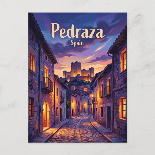 Pedraza Spanje Briefkaart (Voorkant)