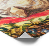 Pedrillo die Osmin met drink speelt Poster (Hoek)