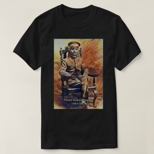 Pedro Albizu Campos T-shirt (Design voorkant)