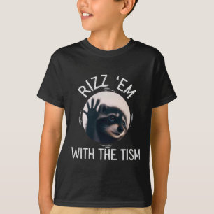 Pedro Dancing Racoon Rizz Em met de TISM Viral R T-shirt