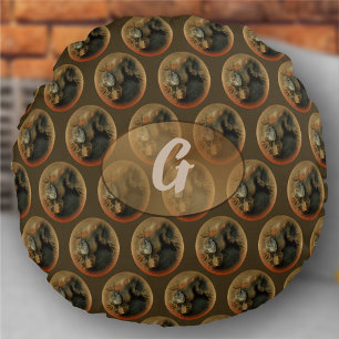 Pedro Iguana 0768 Rond Kussen