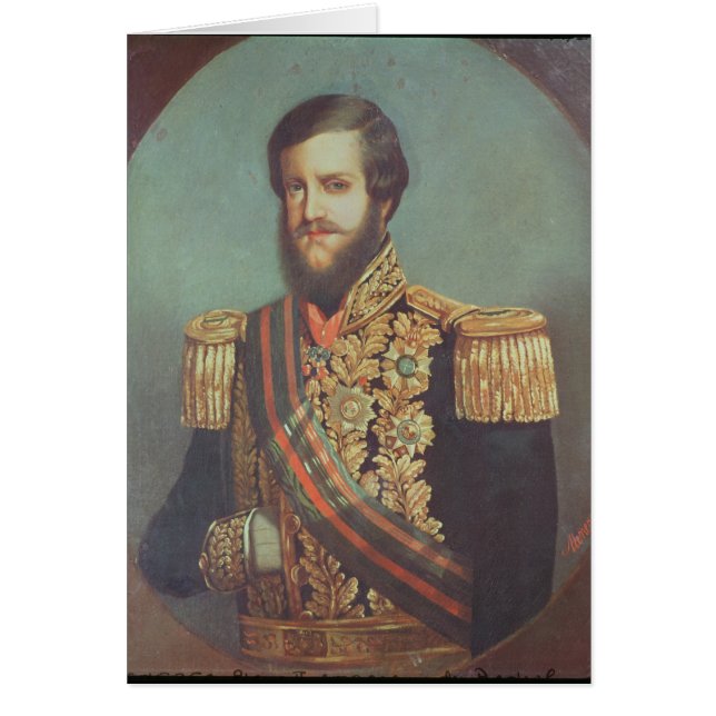 Pedro II Emperor van Brazilië (Voorkant)