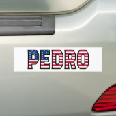 Pedro Nom Vorname USA Aufkleber Sticker Auto (En voiture)