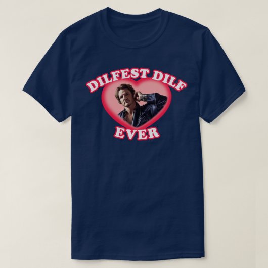 PEDRO PASCAL DESIGN T-SHIRT (Design voorkant)