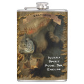 Pedro Spirit, Pour, Sip, Endure 0768 Heupfles (Voorkant)