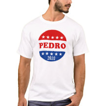 Pedro Stemming Button 2020 Verkiezingen