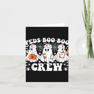 Peds Boo Boo Crew Grappige Geest Halloween Kinder- Kaart