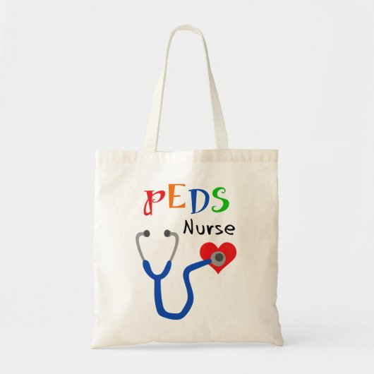 PEDS-verpleegster Tote Bag (Voorkant)