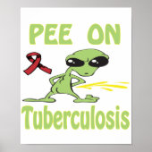 Pee bij tuberculose-Poster Poster (Voorkant)