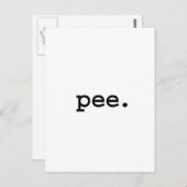 pee. briefkaart (Voorkant / Achterkant)