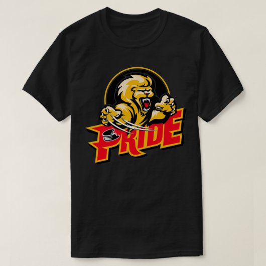 Pee dee Pride Logo T-shirt (Design voorkant)