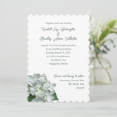 Pee Gee White Mariage cérémonie Invitations (Debout devant)