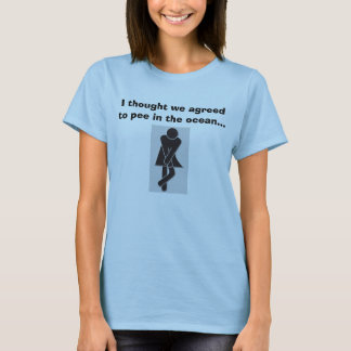 Pee in het Ocean T-shirt