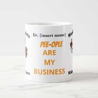 Pee-mensen zijn mijn bedrijf Funny Nephrology 20oz Extra Grote Beker