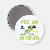 Pee op artritis magneet (Voorkant / Achterkant)