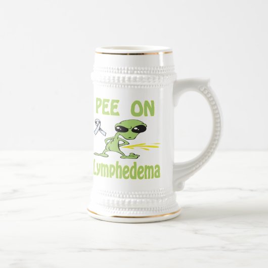 Pee op Mok van lymfoedeem (Rechts)
