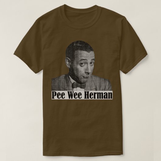 Pee Wee Herman T-shirt (Design voorkant)