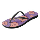 Peegy Flipflops 4Vrouwen - Hare Shenanigans Collec Teenslippers (Schuin)