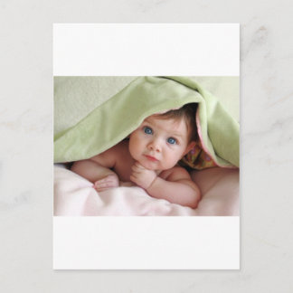 Peek-A-Boo Baby Briefkaart