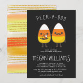 Peek-A-Boo | Baby shower Candy Corn (Voorkant / Achterkant)
