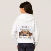 Peek a Boo Bau Bau Hoodie (Achterkant volledig)