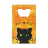 Peek-A-Boo Chat noir Orange Trick-or-Treat (Dos)